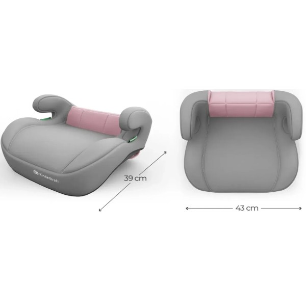 Фото - Автокресло Kinderkraft i-Spark 2 Plus i-Size Pink (KCISPA02PNKPL00)